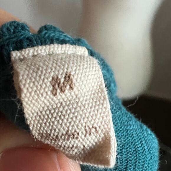 Soft Surroundings Blue Embroidered Tunic Top Boho Cottagecore Artsy Medium - Picture 4 of 7